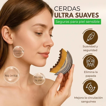 Cepillo Facial de Contorno Linfático